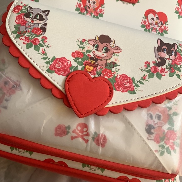 Funko by Loungefly Villainous Valentines Mini Backpack - Picture 4 of 12